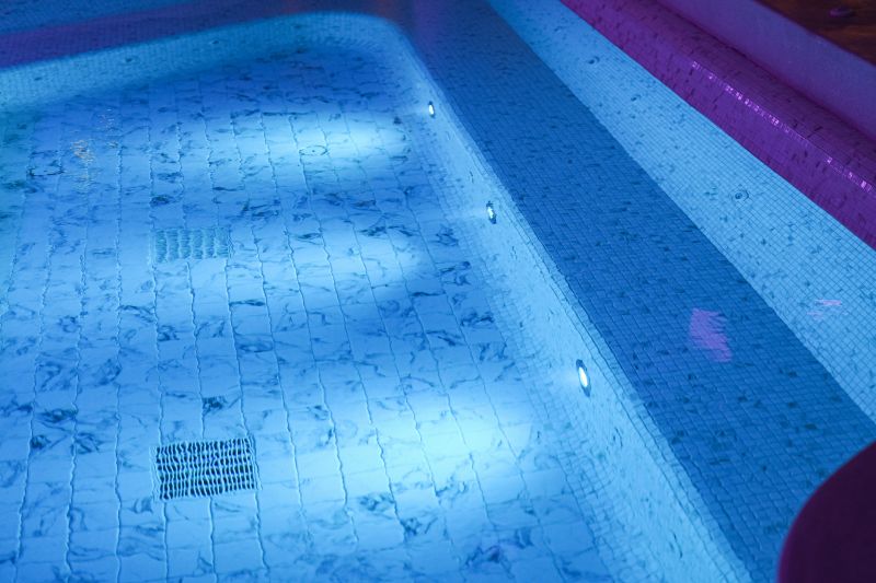 Nighttime Pool Lighting